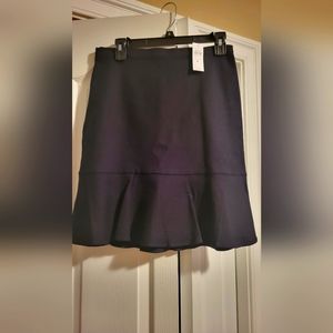 NWT Black Flared Skirt